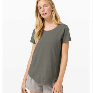 Lululemon Love Crew III Grey Sage